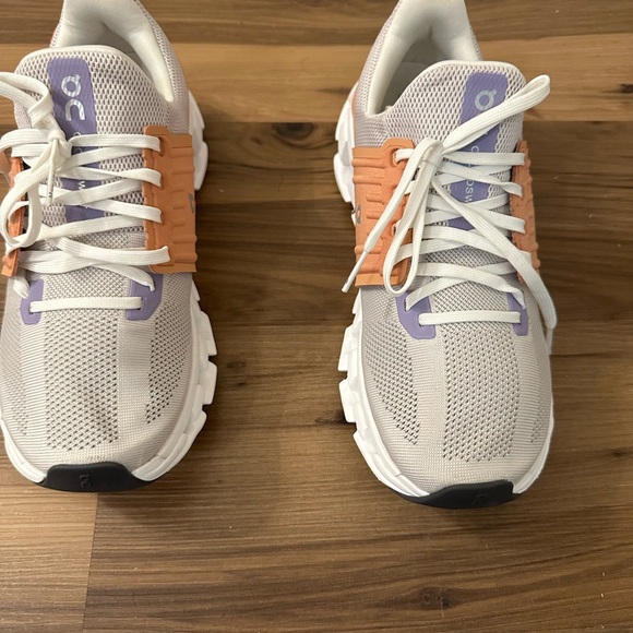 Women's Athletic Shoes in White and Tan - Picture 6 of 6